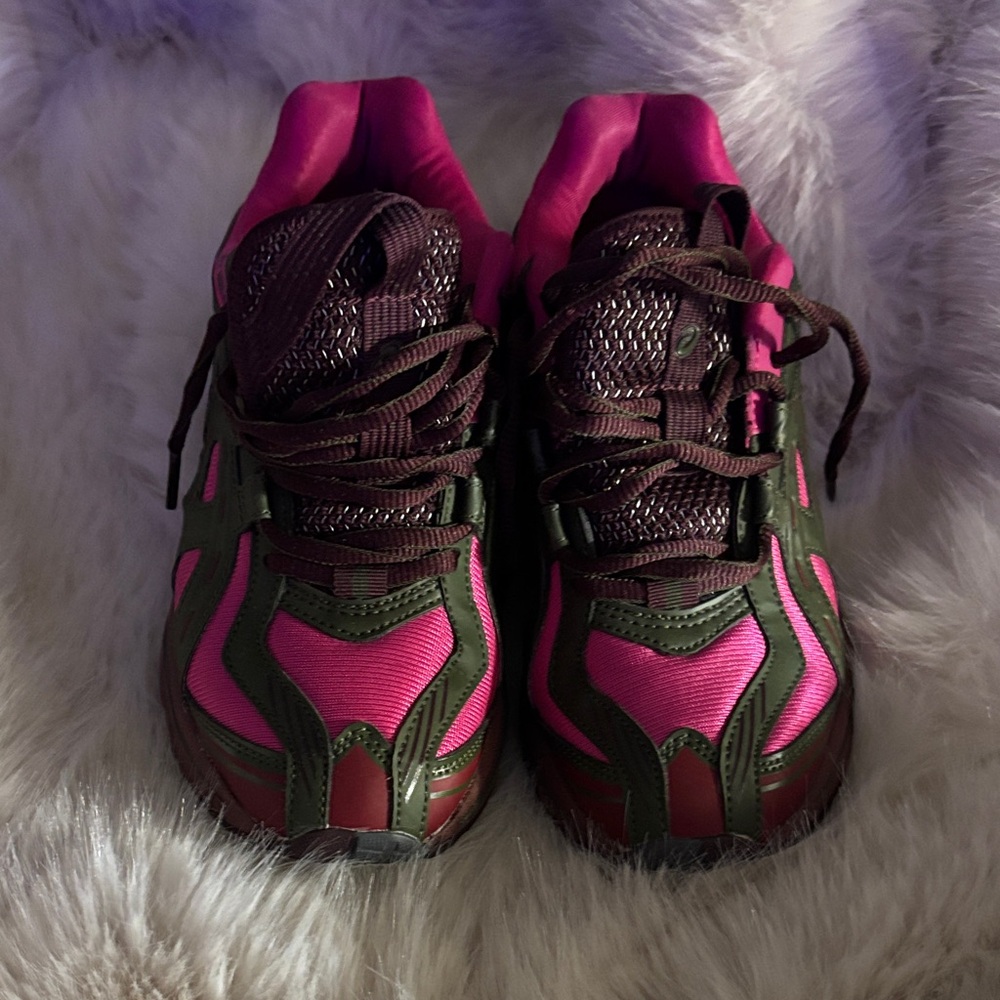 Asics Pink and Brown Women's Sneakers
